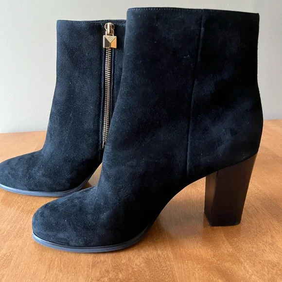 Suede Ankle Boot Michael Kors Frenchie Bootie Suede Michael Kors